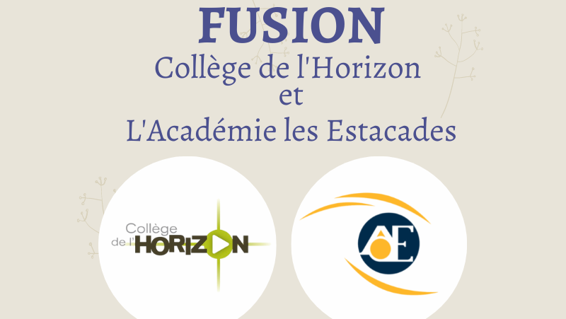 Image d'entête de l'article Fusion de l’Académie les Estacades et du Collège de l’Horizon