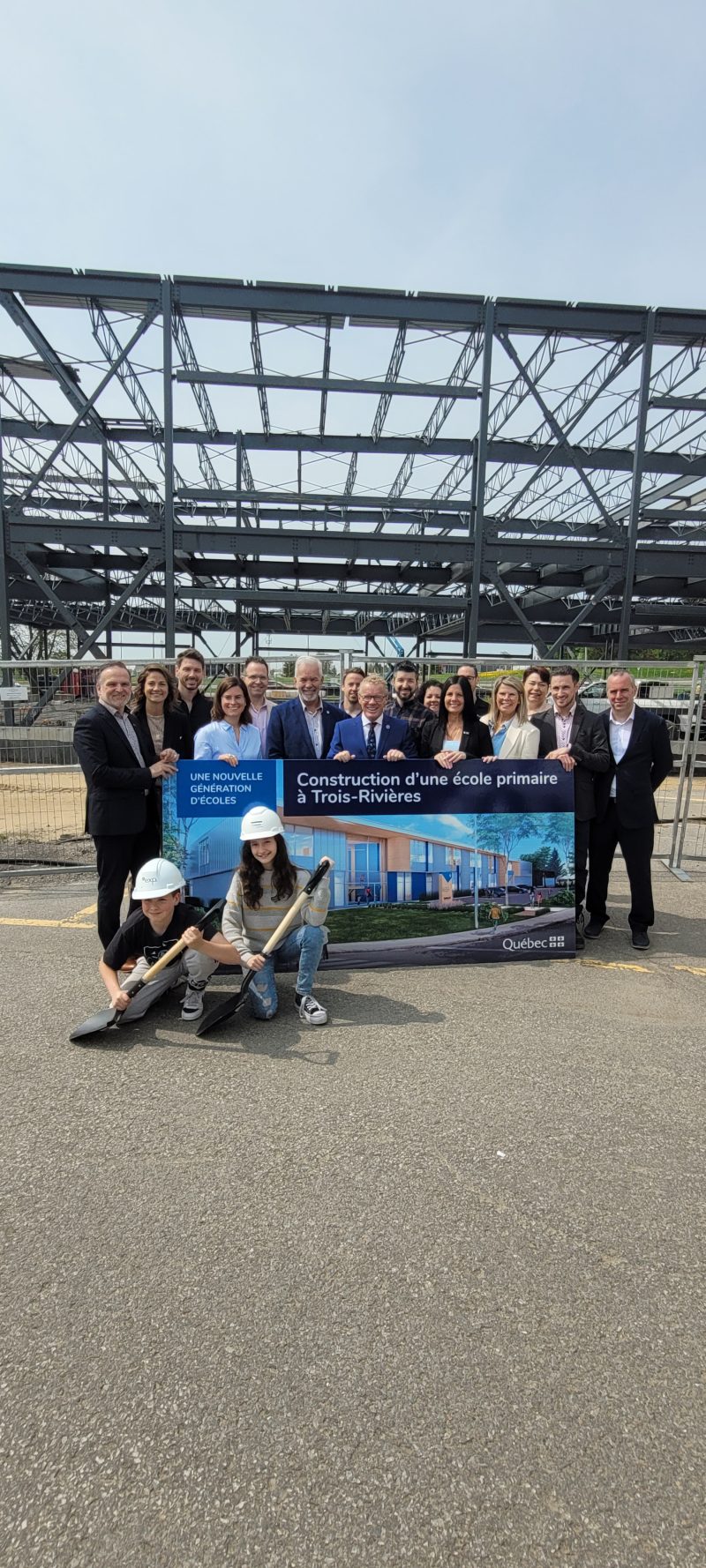 Image d'entête de l'article Présentation de la toute première école nouvelle génération sur le territoire du Centre de services scolaire du Chemin-du-Roy